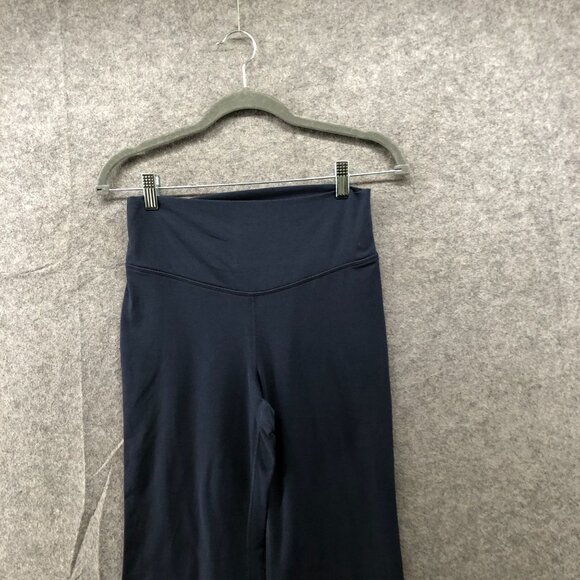 Old Navy Active Extra High Rise Slim Boot-Cut Yoga Pants Womens M Navy Blue - Picture 3 of 9